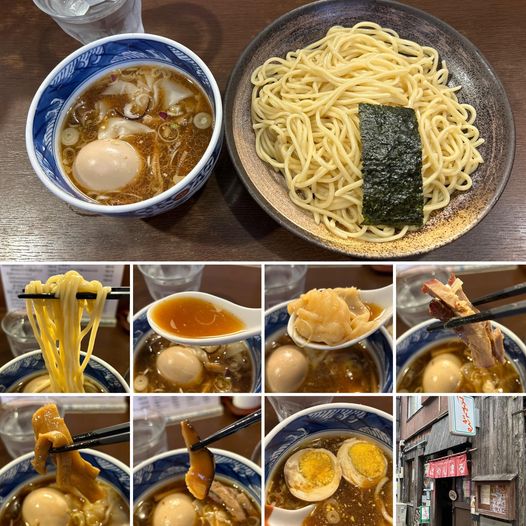 449225345_7504343176344064_1984171647254935603_n 麺屋 はやしまるにて、えびわんたん2コと煮玉子入りつけめん醤油1200円【高円寺】