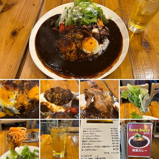 481279052_9106890692755963_3080486550067715143_n LOVE BUZZにてベーコンエッグカレー1000円【高円寺】