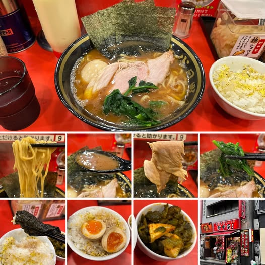 481790929_9092747710836928_4884484388001253750_n 横濱家系ラーメン 六代目野中家にて味玉ラーメンにライスセットで1150円【代々木】