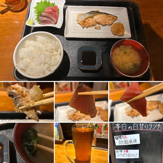 495318546_9527147004063661_6277834283903096952_n 鮨のえん屋 中野北口店にて本日の日替りA定食950円【中野】