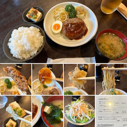 497931279_9633349976776696_6003633142482409808_n ストローハットにて手作りジューシーハンバーグ900円【中野】