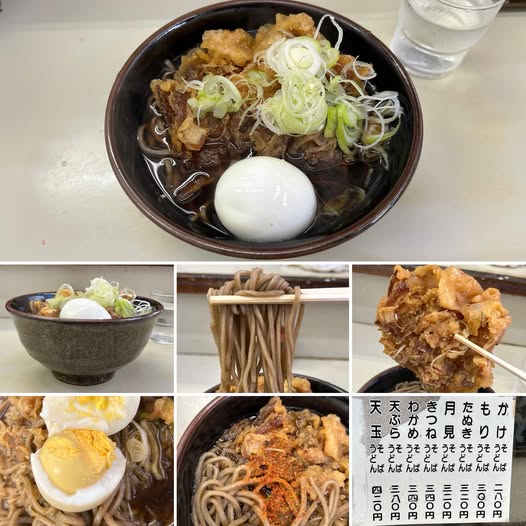 499920363_9696478440463849_4499894274926282811_n 長寿庵にて天ぷらそばにゆで玉子で420円【大久保】