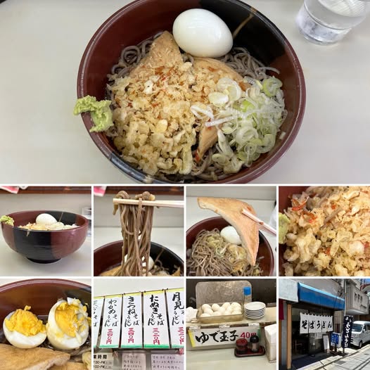 519697441_23904562562562199_2844467715495485059_n 長寿庵にて冷しきつねそばに半たぬきにゆで玉子で420円【大久保】