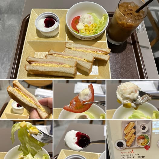 520859849_23919313144420474_287680832418639015_n カフェ・ド・クリエ 新宿東新ビル店にてモーニングA 710円【新宿】