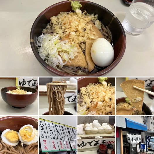 536268453_24269729166045535_5228984803965928973_n 長寿庵にて冷しきつねそばに半たぬきにゆで玉子で420円【大久保】