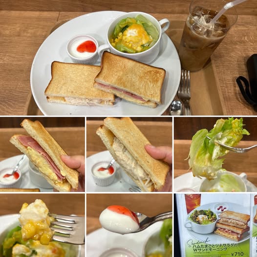 544892058_24329717983379986_6580346563277414191_n イタリアン・トマトカフェジュニア 池袋西口店にてハムたまごとツナサラダのWサンドモーニング710円【池袋】
