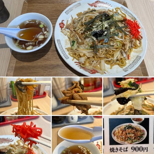 555490797_24506657899019326_8831775482799111338_n 南ばん亭にて焼きそば900円【落合】