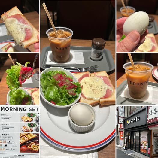 558973772_24627189543632827_4316031265245800752_n プロント 新宿東口店にてハムチーズトーストセット649円【新宿】