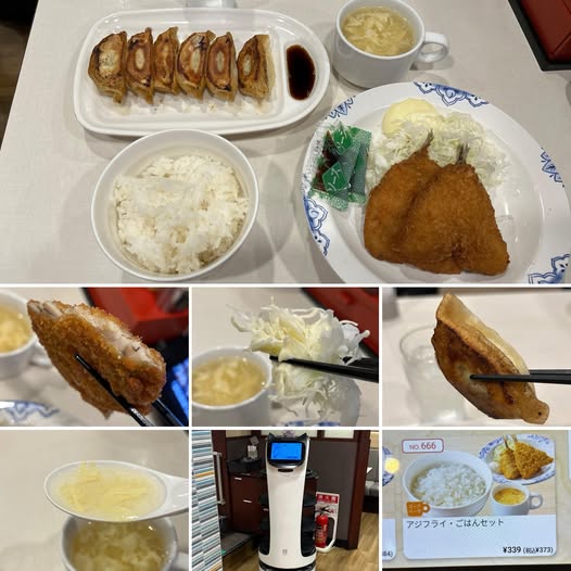 565788157_24748134514871662_4008706883068921707_n バーミヤン 新宿西口大ガード店にてアジフライ・ごはんセットに本格焼餃子をXのクーポンとプラチナパスポート利用で563円【新宿】