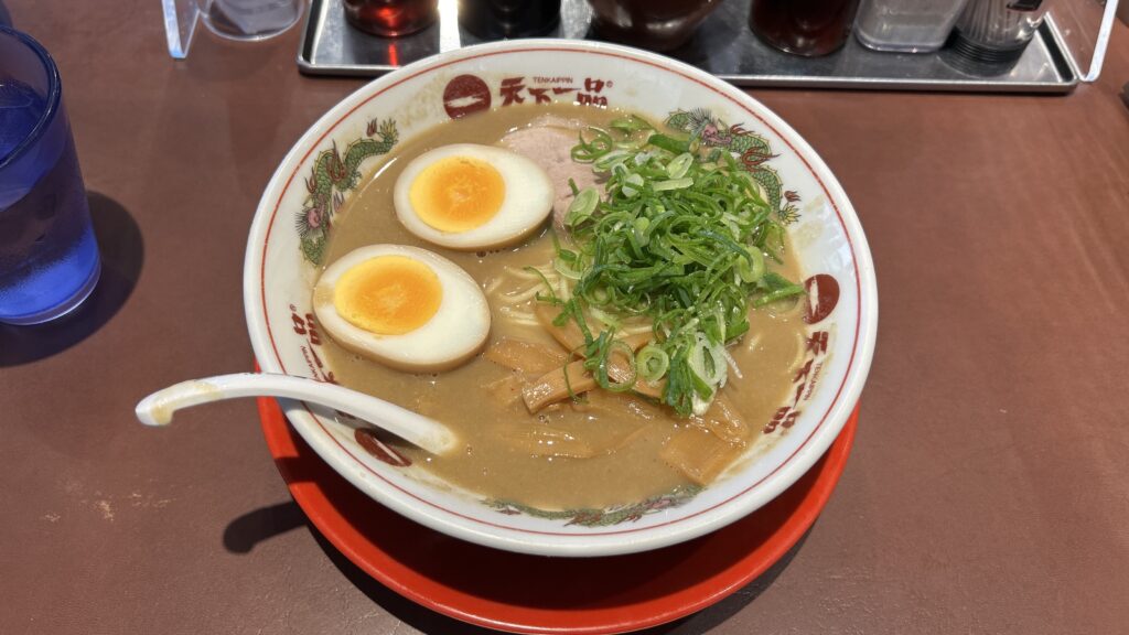 IMG_5717-1024x576 天下一品 高円寺店にてこってりラーメンと味付煮卵を天一の日に貰ったラーメン無料券を使い150円【高円寺】